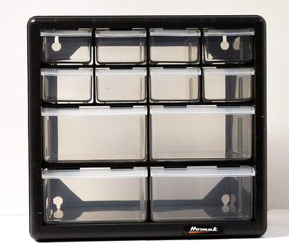 Homak 12-Drawer Parts Organizer, HA01012001 - Image 10
