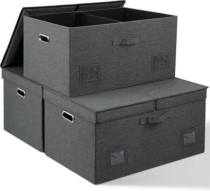 Graciadeco 75 Quarts Extra Large Decorative Storage Bins by GraciadecoStorage