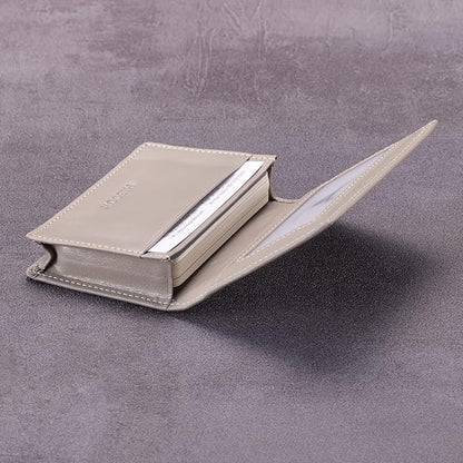 Leather Business Card Case Holder - Image 4