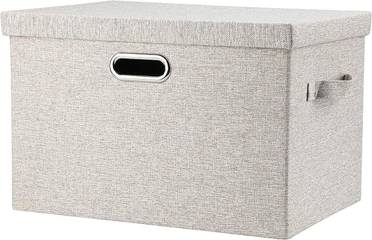 Graciadeco Large 17 36 Quart Collapsible Stackable Storage Bins by GraciadecoStorage
