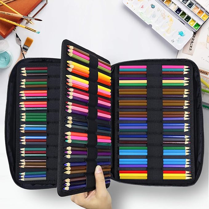 YOUSHARES Colored Pencil Case 304 Slots Pen Case Organizer - Image 5