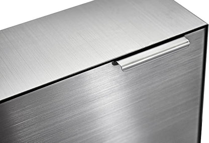 Pochar Stainless Steel Mailbox for Walls, Heavy Duty Wall Mounted Mailbox - Image 2