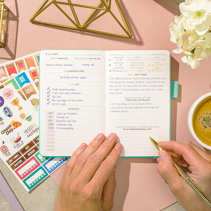 Clever Fox Self-Care Journal Pocket – Daily Reflection Notebook – Mental Health - Image 6