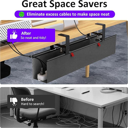Cotohim Under Desk Cable Management Tray - Image 6