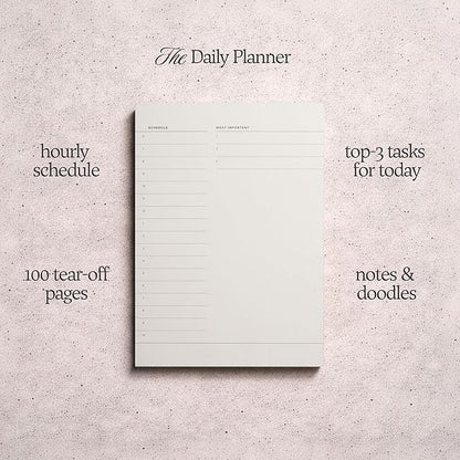 Daily To-Do List Notepad – Desk Pad - Image 3