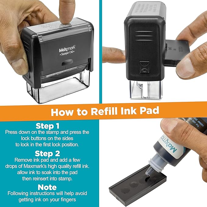 Custom Self Inking Rubber Stamp - Image 7
