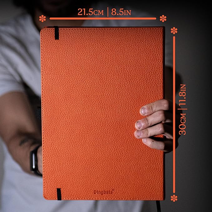 A4+ Orange Tiger Lined - Image 6