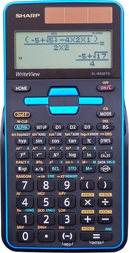 Sharp EL-W535TGBBL Scientific Calculator by SharpCalculators