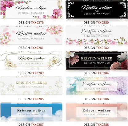 Desk Name Plate Personalized, Custom Name Plates - Image 5