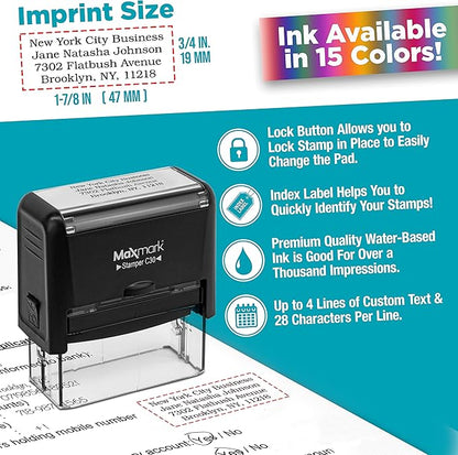 Custom Self Inking Rubber Stamp - Image 4