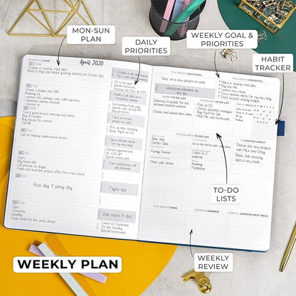 Clever Fox Planner Pro Premium – Luxurious Weekly & Monthly Planner - Image 3