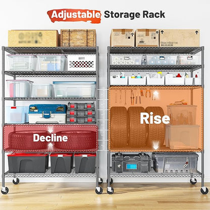 Romorgniz 82" H X45 W X18 D Storage Shelves - Image 7