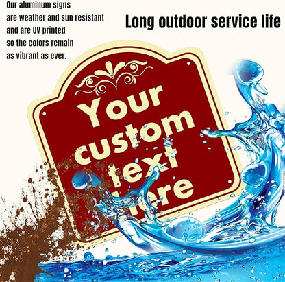 custom signs outdoor metal, Custom halloween decor Indoor/Outdoor Sign - Image 3