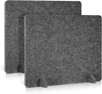 AMUSIGHT 2 Pack Acoustic Desk Dividers by AMUSIGHT