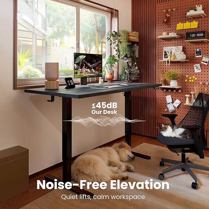 ErGear Electric 71 x 30 inch Standing Desk Workstation, Large Sit Stand up Desk - Image 9