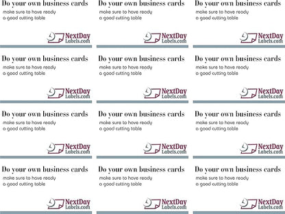 NextDayLabels 100 lb White Cover Cardstock - Image 3