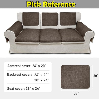 Couch Arm Covers, Waterproof Armrest Cover - Image 6