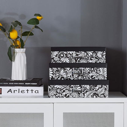 Soul & Lane Modern Botanical Decorative Cardboard Boxes - Image 2