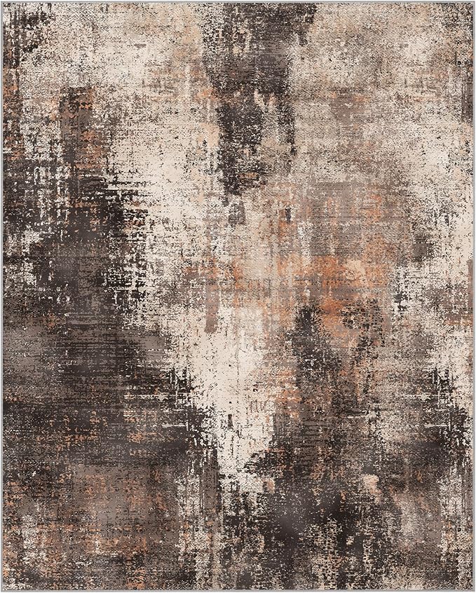 GENIMO Washable Area Rugs for Living Room, 8x10 Vintage Non Slip Rugs, Low Pile - Image 4