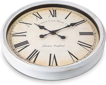 Bernhard Products Large Decorative Wall Clock 20 Inch Silent Non Ticking - Image 5