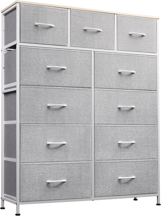 WLIVE Tall Dresser for Bedroom, Fabric Dressers Storage Tower, Dresser & Chest by WLIVE
