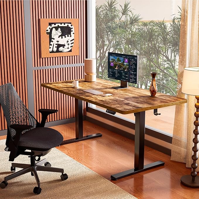 ErGear Height Adjustable Electric Standing Desk, 31.5 x 18.9 Inches Sit Stand - Image 2