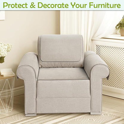 Couch Arm Covers, Sofa Arm Covers, Waterproof Armrest Cover - Image 2