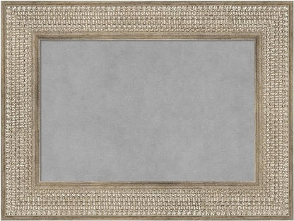 Amanti Art Silver Framed Magnetic Board 18x24 Small Vision Board by AmantiArt