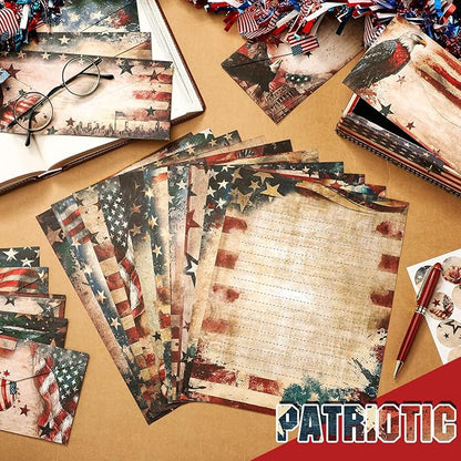 TaoBary 160 Pcs Stationery Paper Set 50 Double Sided Stationery Papers - Image 2