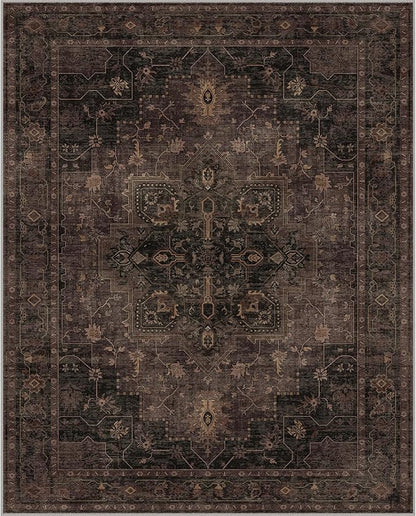 GENIMO 8x10 Area Rugs for Living Room, Machine Washable Rug, Non Slip Indoor - Image 8