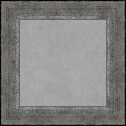 Amanti Art Silver Framed Magnetic Board 16x16 X-Small Vision Board by AmantiArt