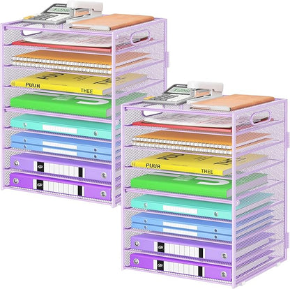 Cawukege 9 Tier Paper Organizer by Cawukege