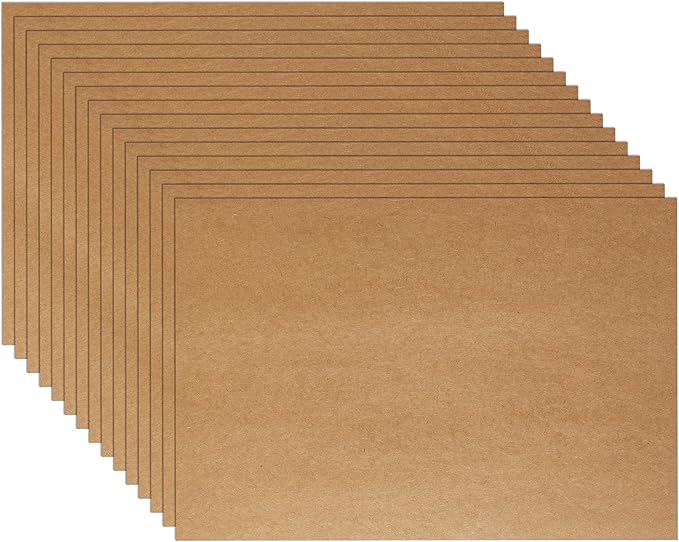 Guakicae 150 Sheets Brown Cardstock 4 x 6 Kraft Paper, 300gsm/110lb Heavyweight by Guakicae
