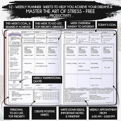 Law of Attraction Planner 2026 Deluxe - Image 4