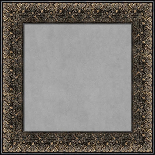 Amanti Art Black Framed Magnetic Board 17x17 X-Small Vision Board by AmantiArt