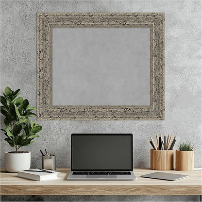 Amanti Art Silver Framed Magnetic Board 21x25 Small Vision Board - Image 7