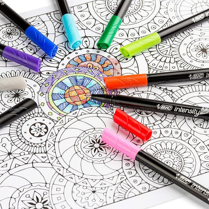 BIC Intensity Fineliner Marker Pen, Fine Point, Clean & Crisp Writing - Image 4
