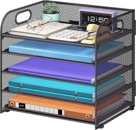 Cawukege 5 Tier Paper Organizer by Cawukege