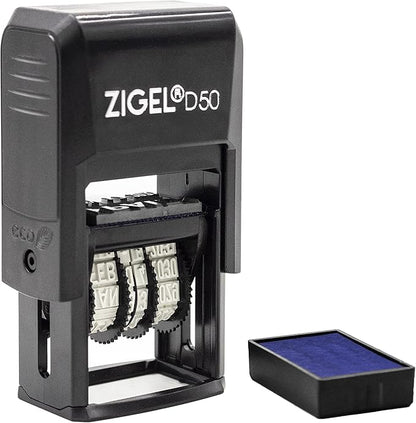 ZIGEL D50 Date Stamp with Received - Image 3