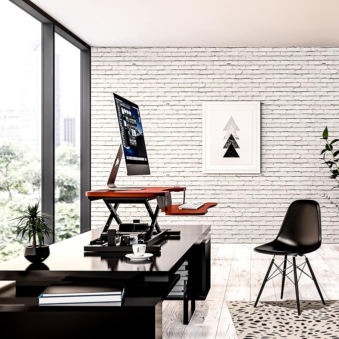 VERSADESK® PowerPro™ 36” x 24” Standing Desk Converter | 7.75” - Image 2