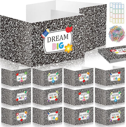 Cinrobiye 24 Pcs Composition Privacy Folders Standard by Cinrobiye