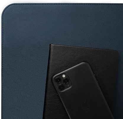 Vine Creations PU Leather Desk Pad, Dark Blue - Image 5