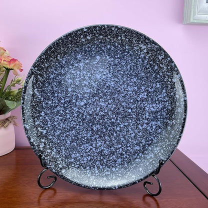 HENABLE 4PCS Premium Black Iron Plate Stands - Image 3