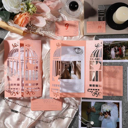 25 Sheets Pink Shimmer Cardstock 8.5 x 11InchInch Glitter Card Stock 92lb - Image 5