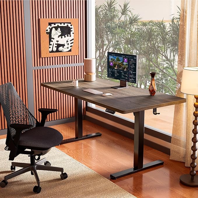 ErGear Height Adjustable Electric Standing Desk, 48 x 24 Inches Sit Stand up - Image 2