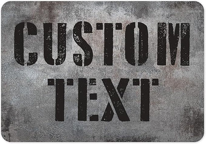 Custom Sign, Custom Street Sign, 11 Font Colors, 13 Font Styles, 4 Hole Options by MySignCenter