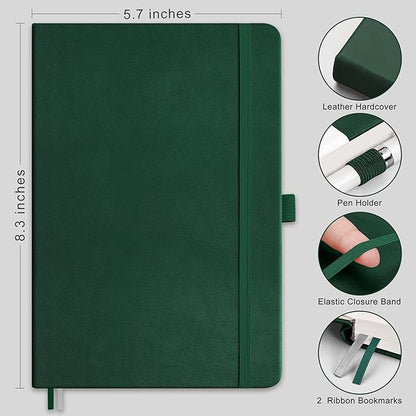 RETTACY Bullet Dotted Journal Notebook, 320 Numbered Pages, A5 Medium Size - Image 2