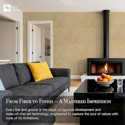 Soon Global Acoustical Wall Panels, 6-Piece 23.62 X 23.62 Inches Art Acoustic - Image 5