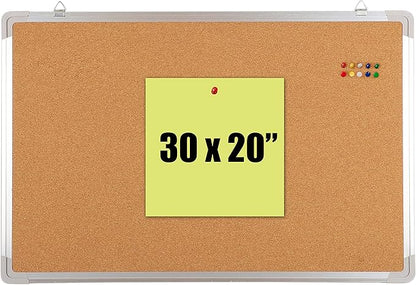Cork Board Set for Wall by Navy+Penguin