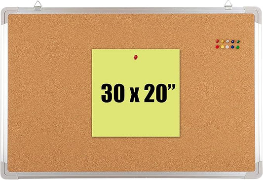 Cork Board Set for Wall by Navy+Penguin